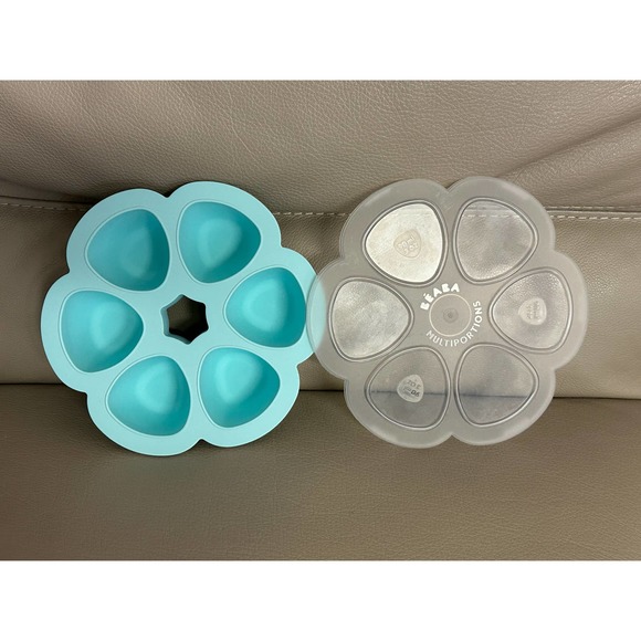 Beaba Silicone Multiportion - Rain - 3oz - Picture 1 of 4